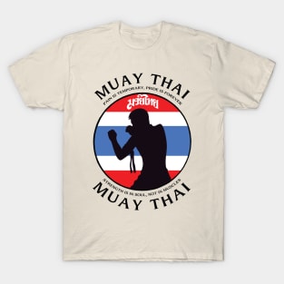 Muay Thai Boxing The Art of Eight Limbs T-Shirt